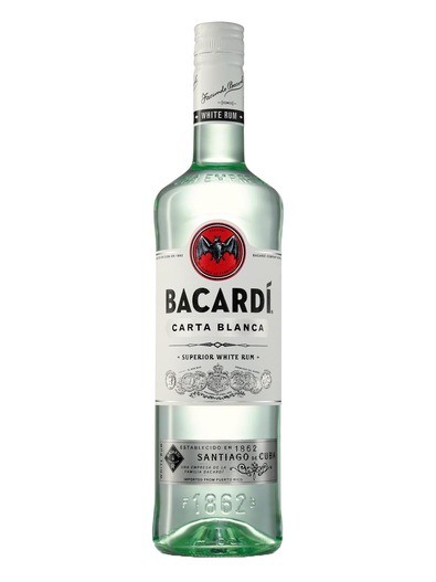 Bacardi Carta Blanca 1L