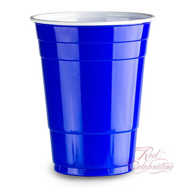 Beerpong beker blauw