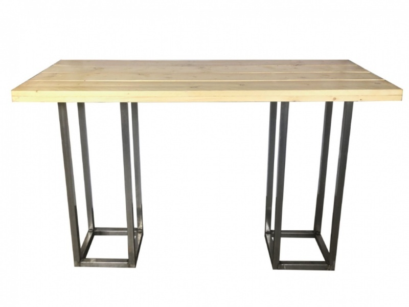 Statafel industrieel steigerhout 180x80cm