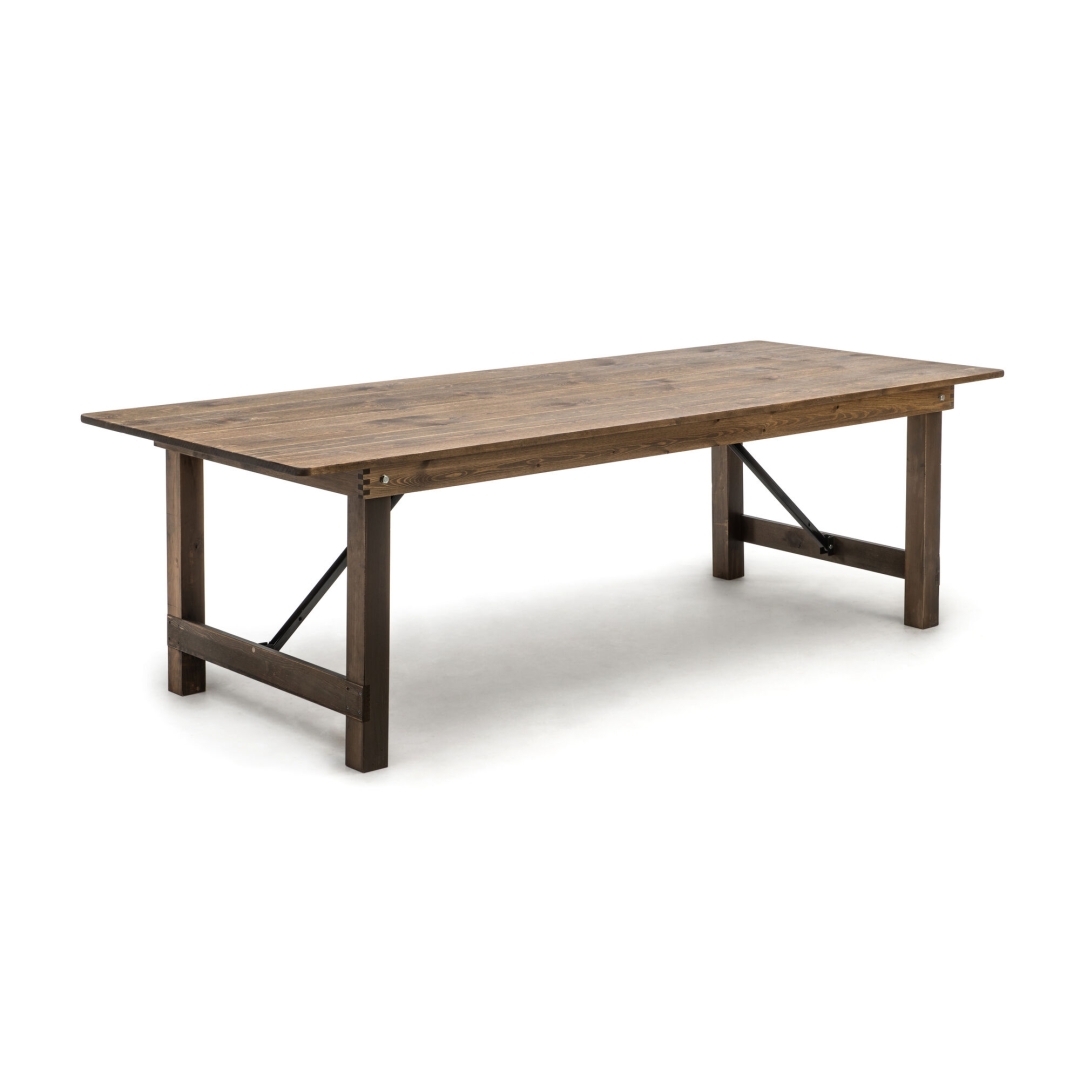 Fermette tafel 250x100x75cm