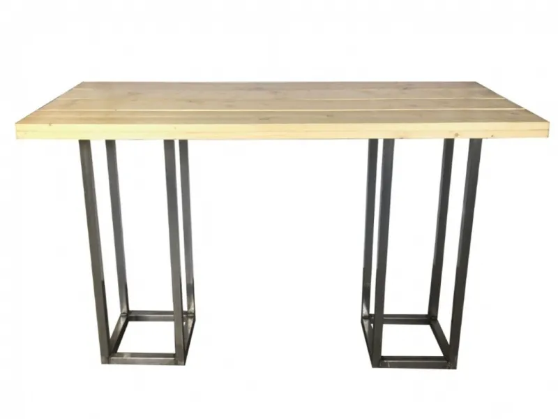 Statafel industrieel steigerhout 180x80cm