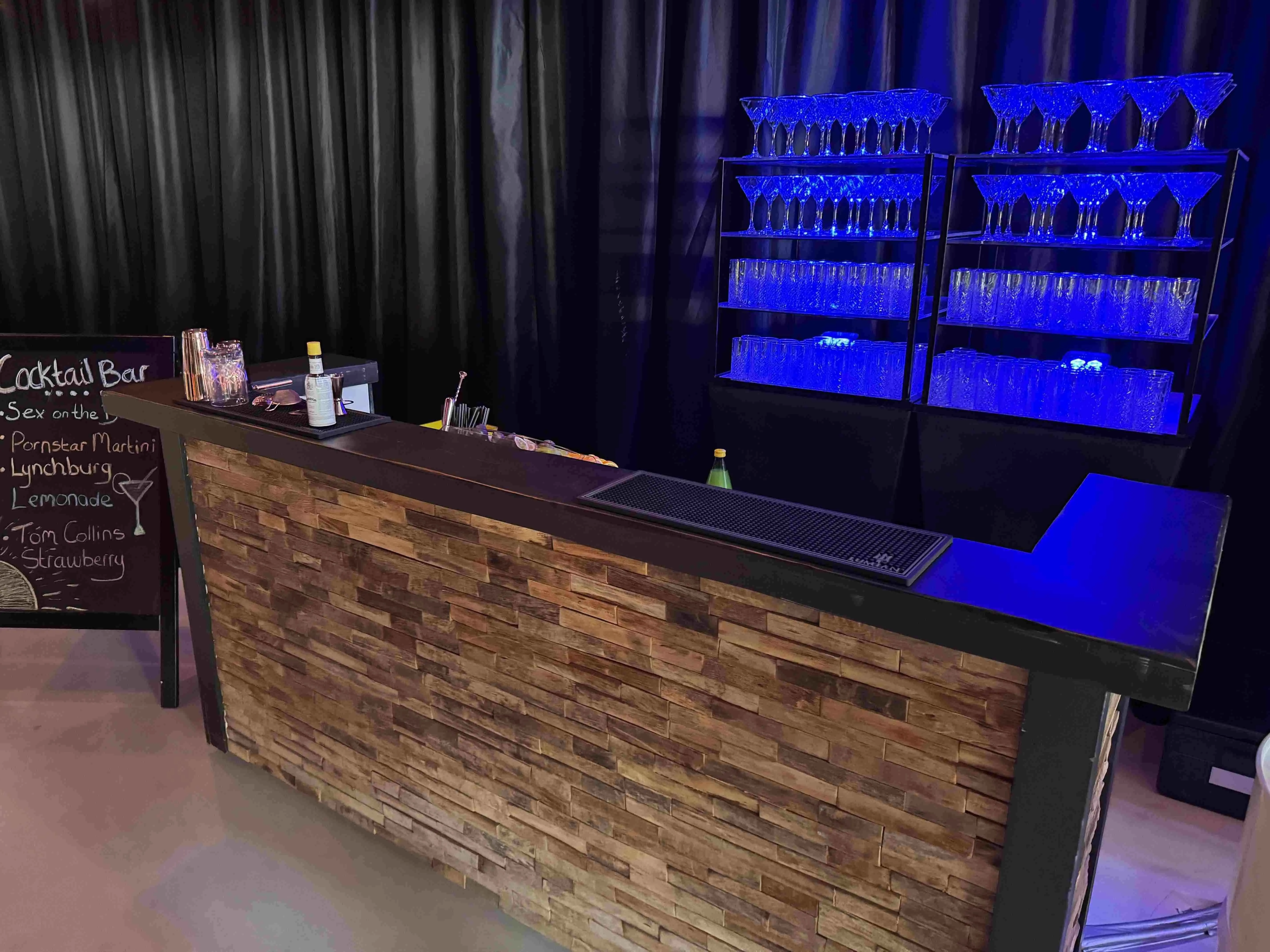 Cocktailbar compleet