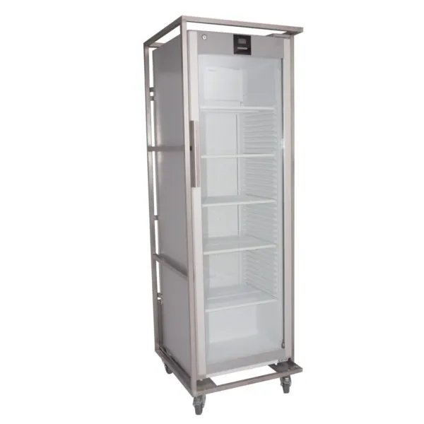 Flessenkoelkast met glazen deur 400L