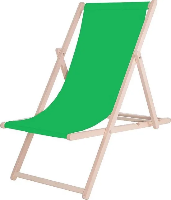 Strandstoel limegroen