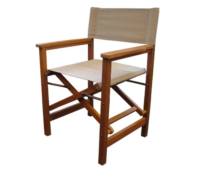 Regisseursstoel taupe