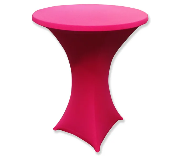 Statafelrok stretch roze met tophoes