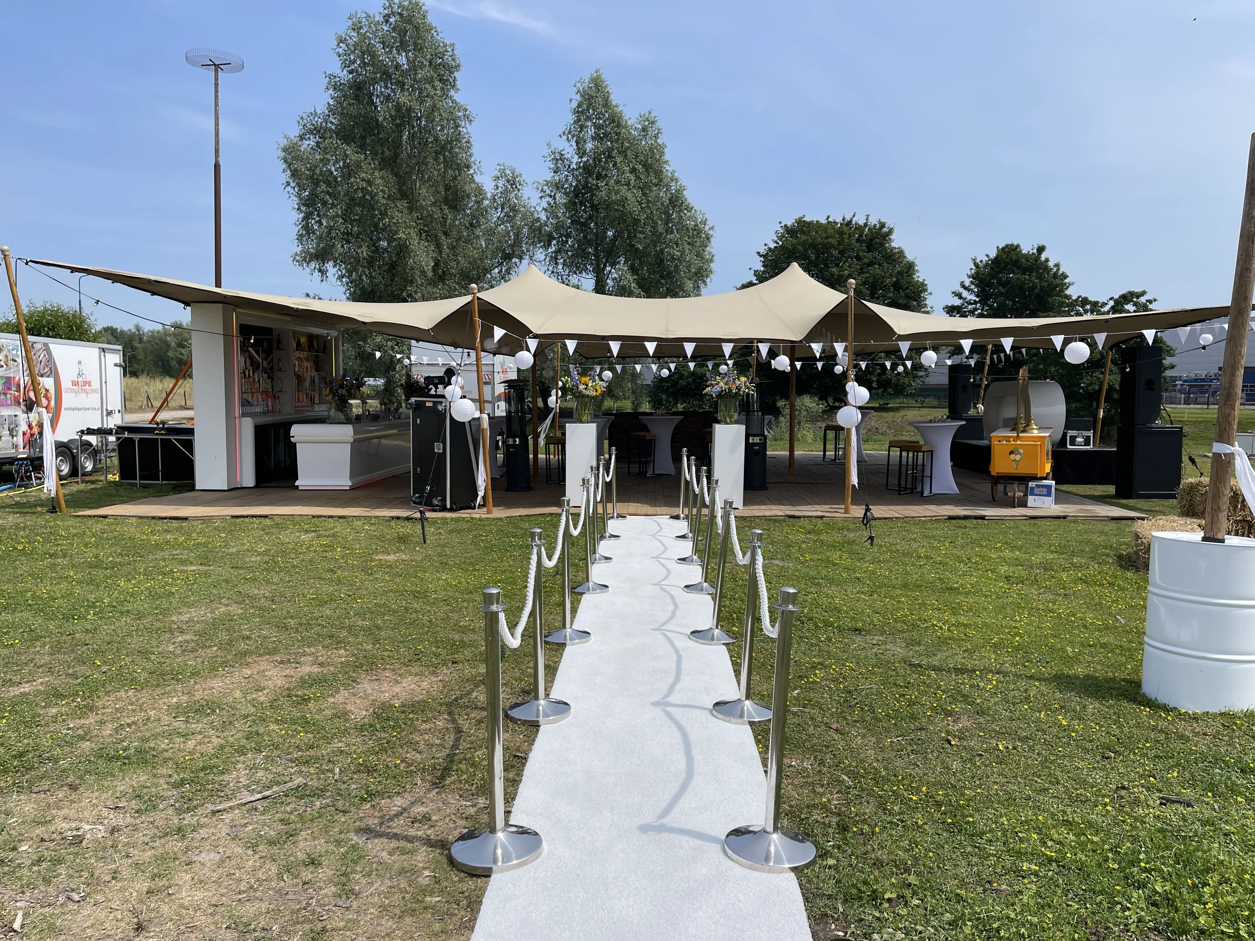 Stretchtent 10x10,5m