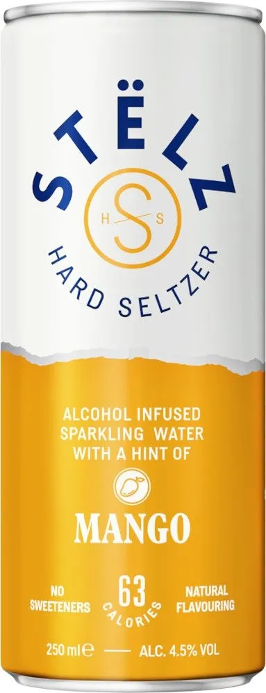 Stelz hard iced tea mango (12x25cl)