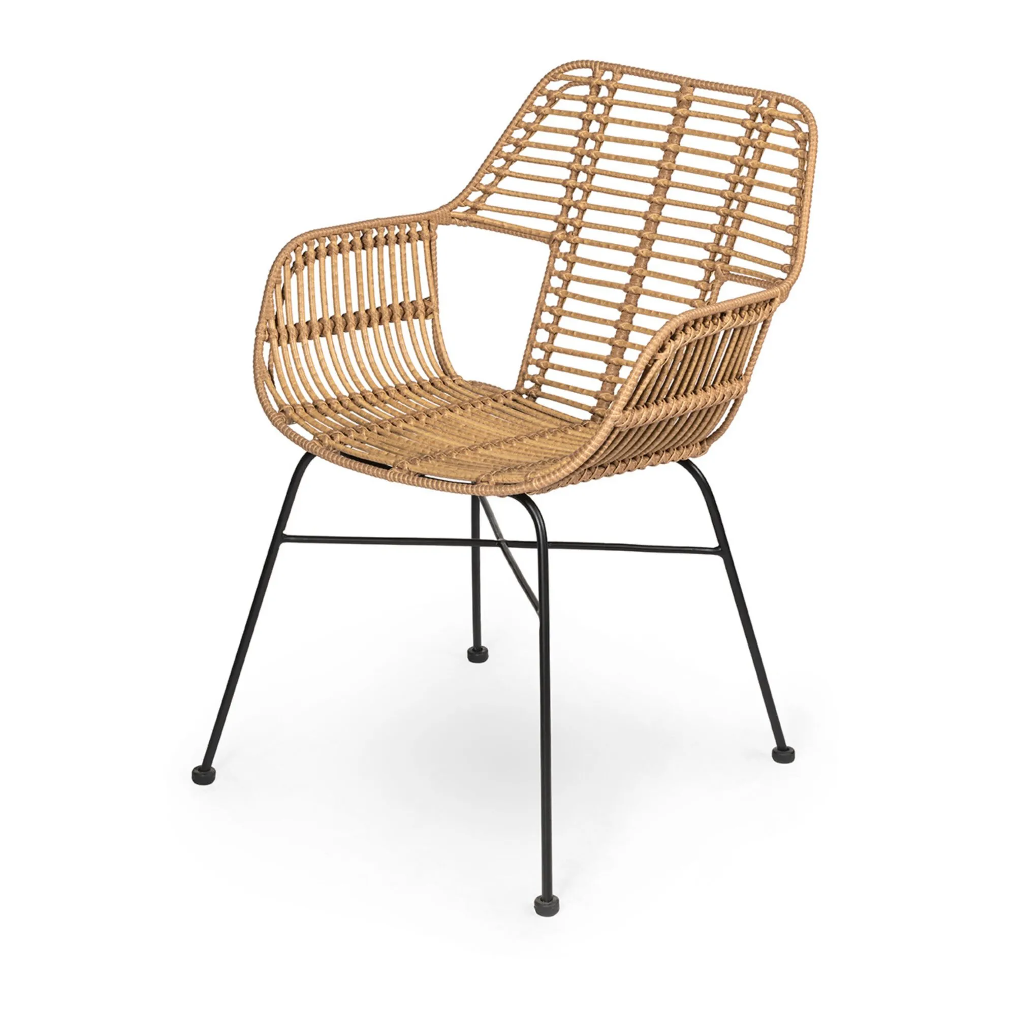 Palm stoel met armleuning incl. kussentje