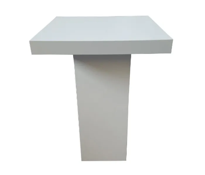 Statafel wit Milano 80x80cm