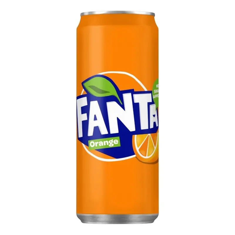 Tray blikjes Fanta sinas