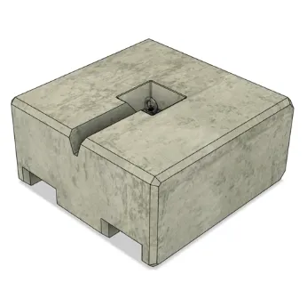 Betonblok 500kg