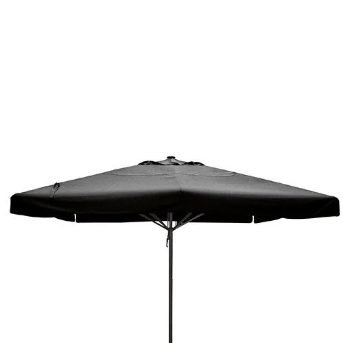 Parasol 5x5m zwart