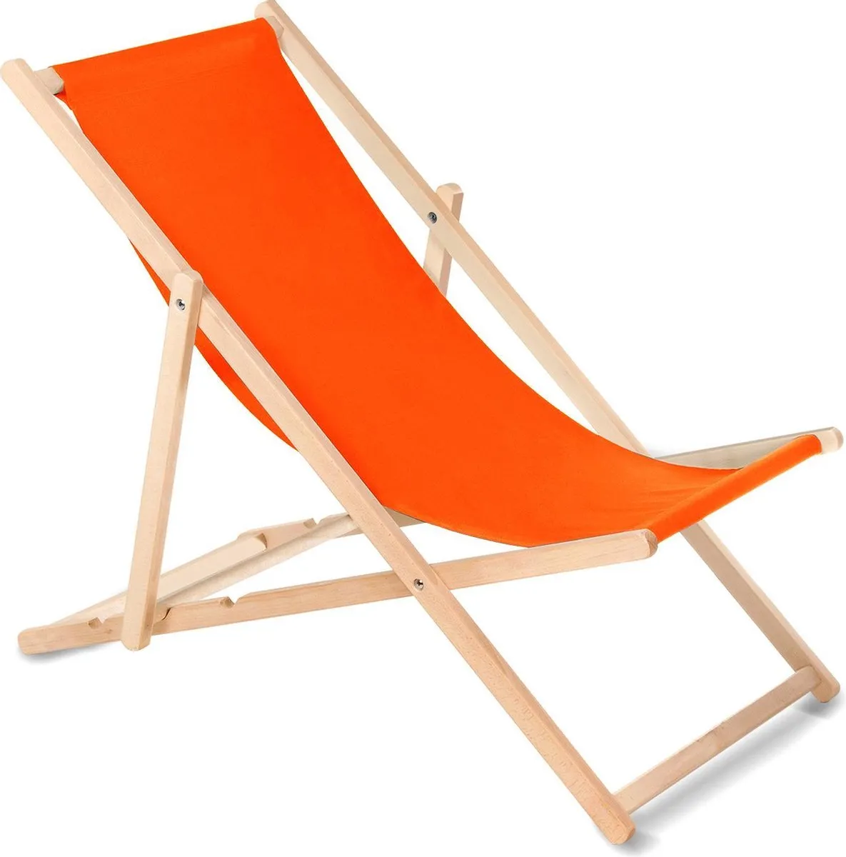 Strandstoel oranje