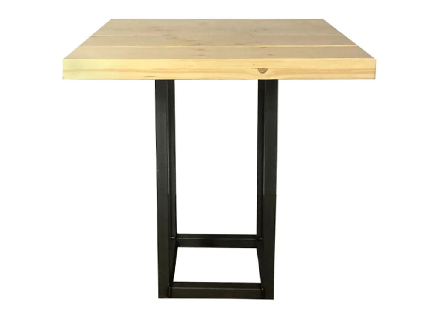 Tafel industrieel steigerhout 80x80cm