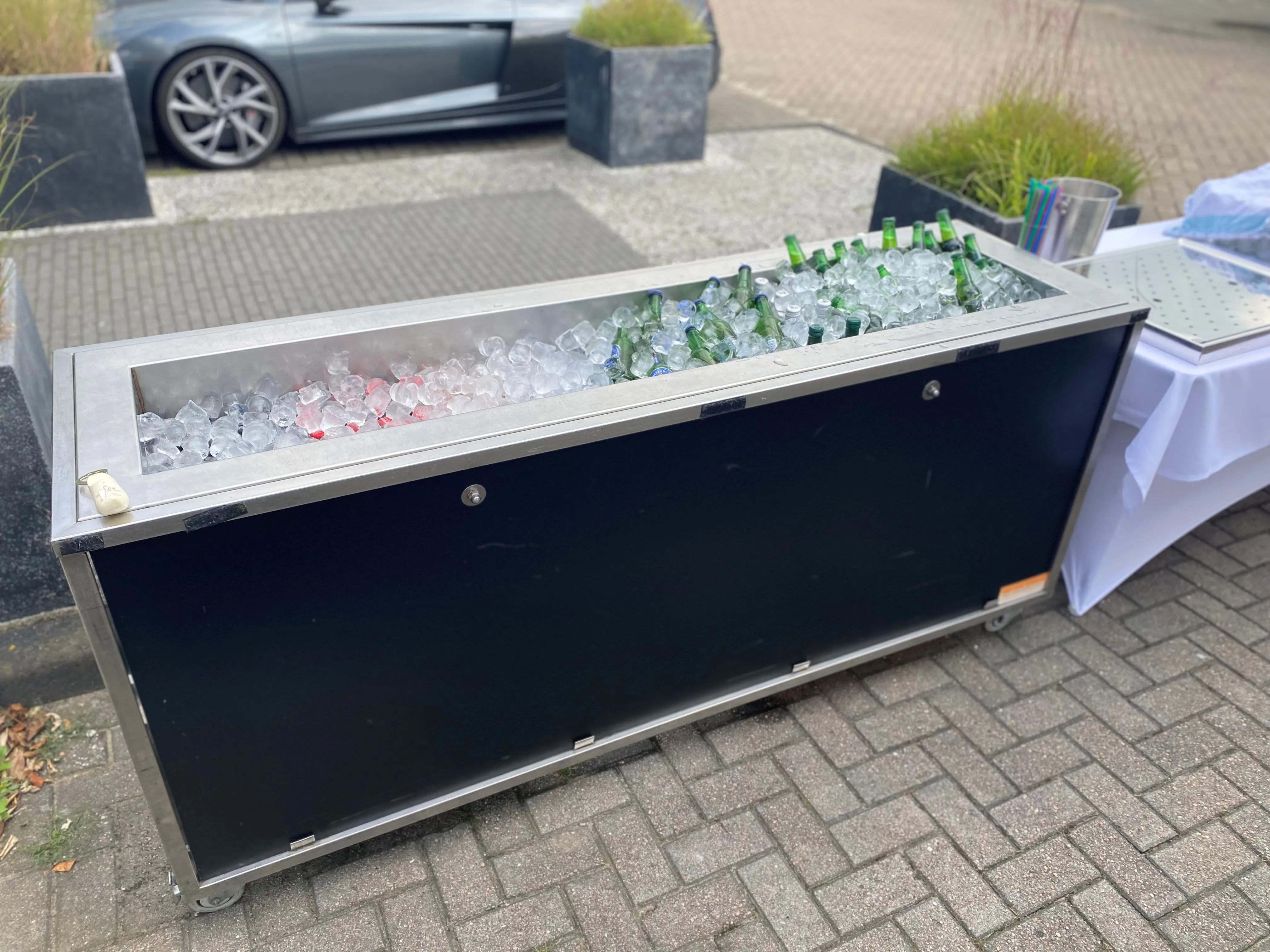 Flessenbar | smal 2x0,58x0,9m