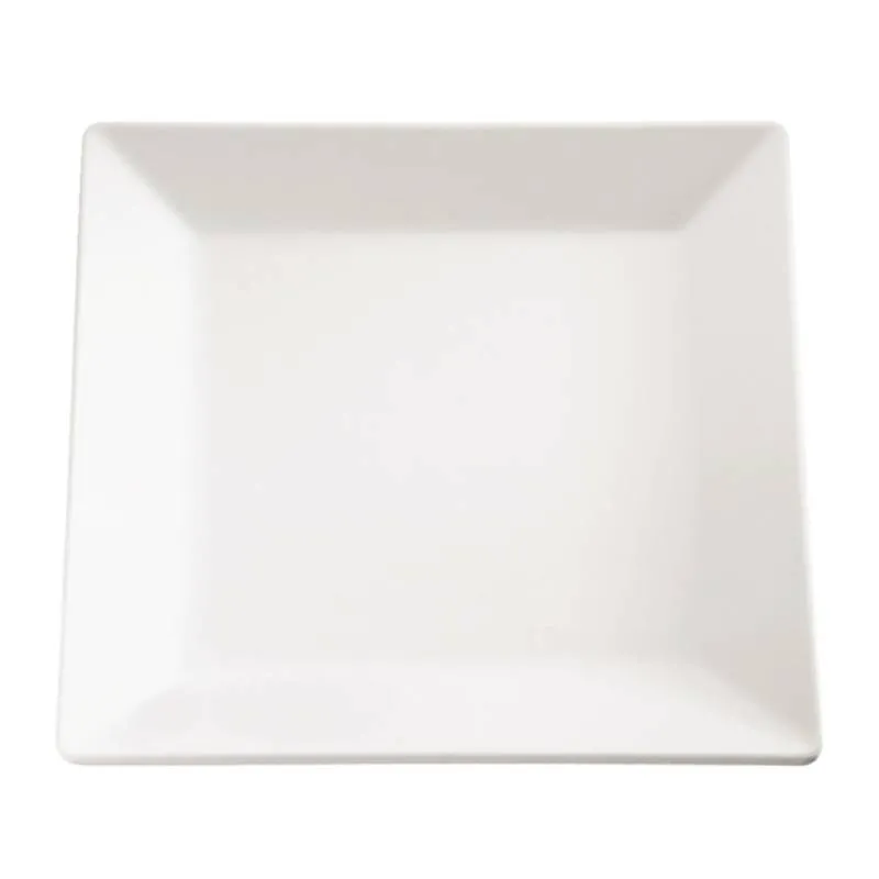 Schaaltje vierkant wit 13cm