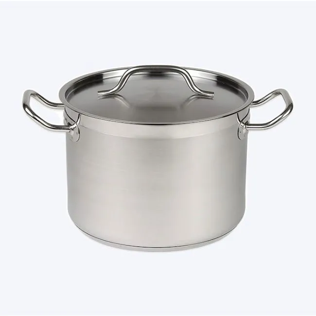 Kookpan rvs met deksel 10L