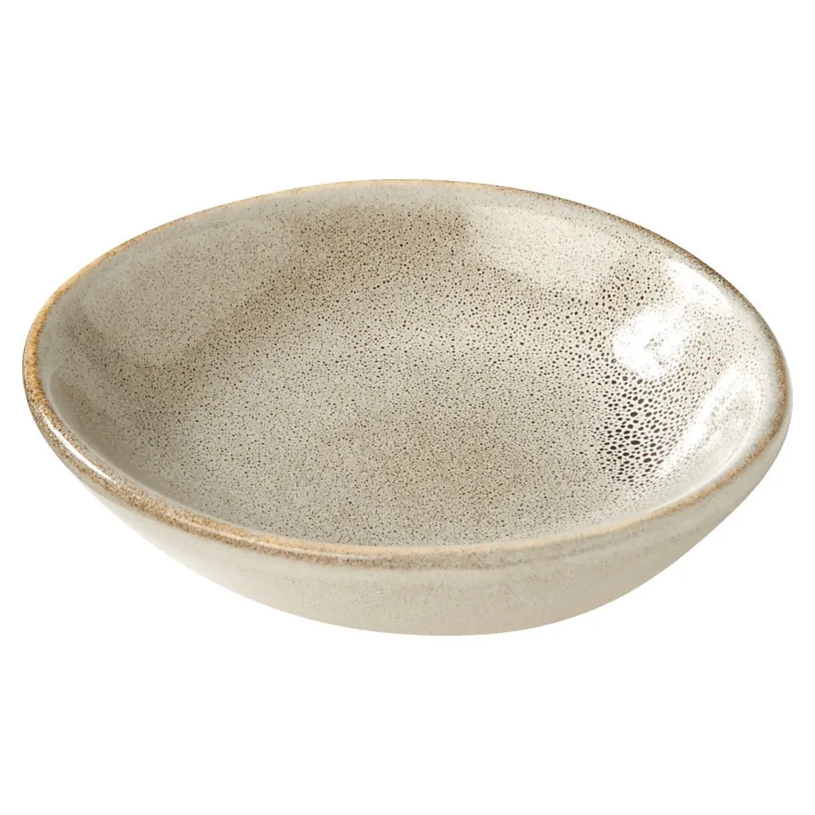 Schaaltje luxe 12cm ivoor