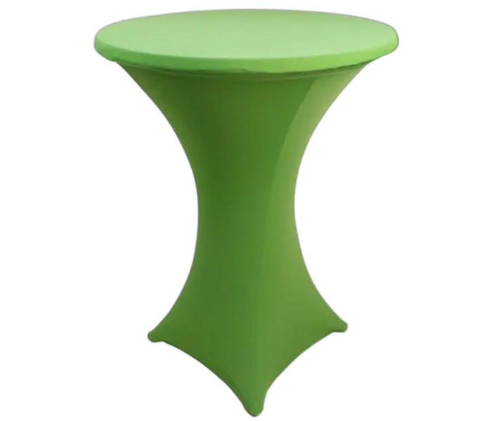 Statafelrok stretch lichtgroen met tophoes